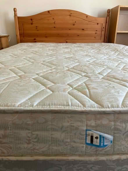Photo of free Double divan bed and mattress (W5) #1
