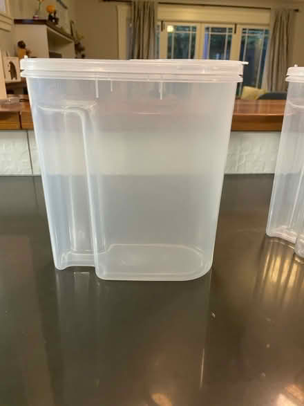 Photo of free 3 plastic cereal containers (Piedmont Avenue area) #2