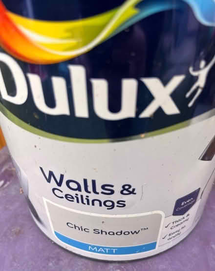 Photo of free Full tin of emulsion paint (Fairfield LA1) #1