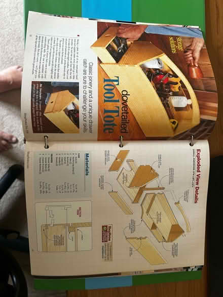 Photo of free USA Woodworking Magazines & Books, Too Good to Dump (Great Shefford RG17) #2