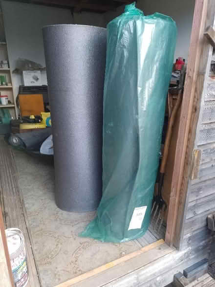 Photo of free Two Rolls of closed Cell Underlay.totally waterproof. (Dinas Powys CF64) #1