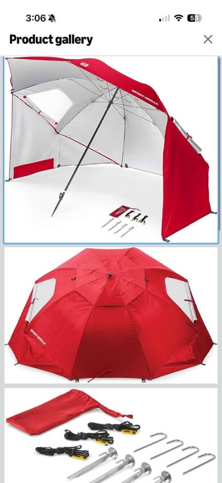 Photo of free Beach Umbrella (Mountain View (Jackson park)) #1