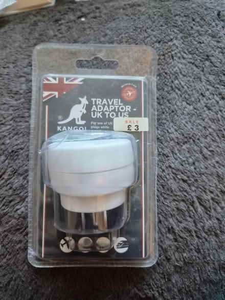 Photo of free Travel adaptor UK to US (Hecky WF16) #1