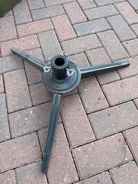 Photo of free Christmas tree stand (Tinshill LS16) #1