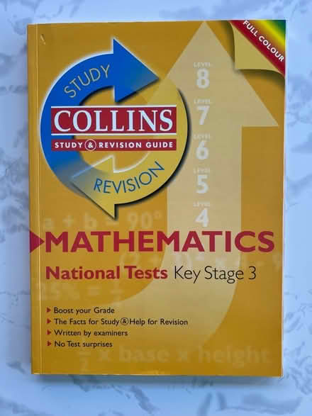 Photo of free Collins KS3 maths revision book (Westbrook WA5) #1
