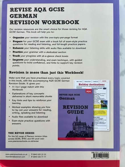 Photo of free GCSE German revision workbook (Westbrook WA5) #2