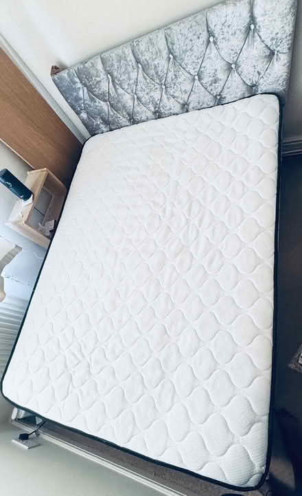 Photo of free Double bed frame (Richmond Avenue M41) #4