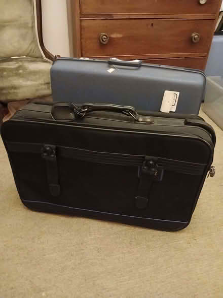 Photo of free 2 old fashioned suitcases (Leckhampton GL53) #1