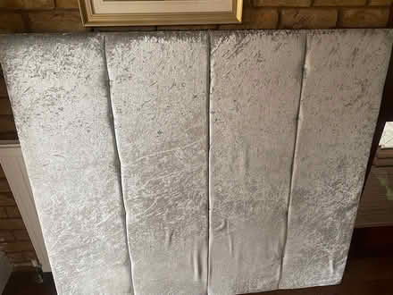 Photo of free Double bed headboard (Wa10 3bh) #1