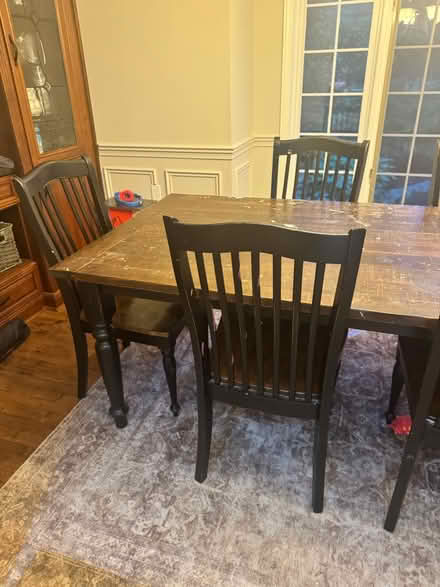 Photo of free Solid Wood Farmhouse Dining Table (Highway 9 and Third Line) #3