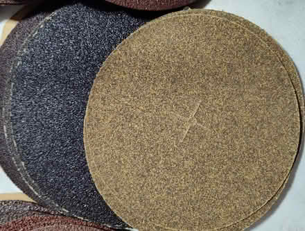 Photo of free Sandpaper Discs and Backing Pads (Saugus) #4