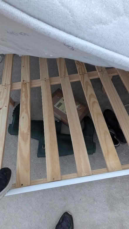 Photo of free Double bed frame and mattress (Grimsbury OX16) #4