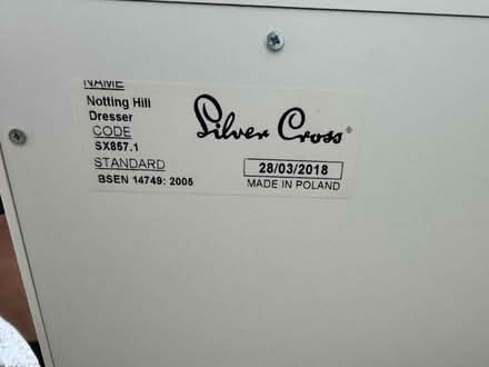 Photo of free Silver Cross baby change unit (Esher KT10) #2