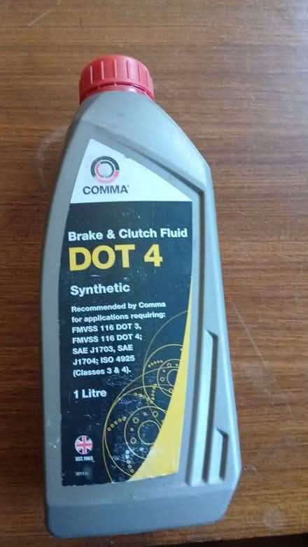 Photo of free Brake and clutch fluid (Maidenhead SL6) #1