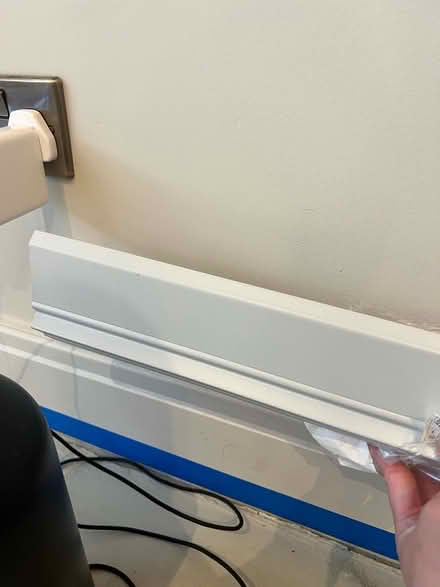 Photo of free Trad cornice skirting fossil grey matt MDF (Lee SE12) #1