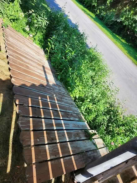 Photo of free wooden fence approx 4' high (Vanier/Overbrook) #1