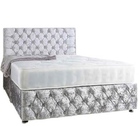 Photo of free Double bed frame (Richmond Avenue M41) #3