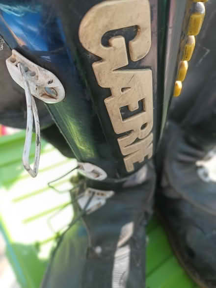 Photo of free old tatty MX boots size 12 adult (Melksham) #2