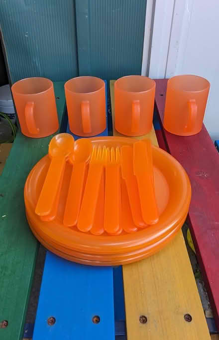 Photo of free Set of Plates, Cups & Cutlery (PL4 Greenbank.) #1