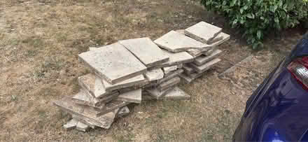 Photo of free Broken paving slabs (Quedgeley GL2) #1
