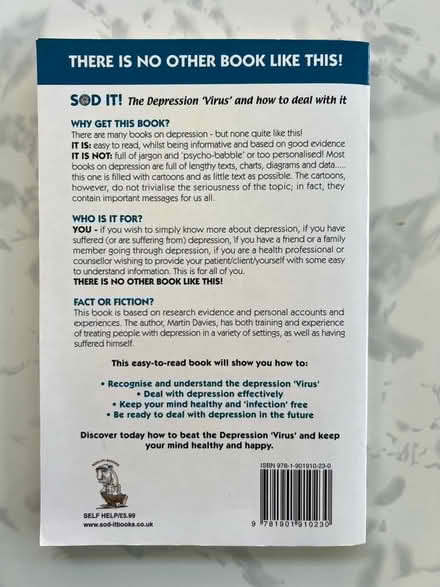 Photo of free Easy to read book on depression (Westbrook WA5) #2