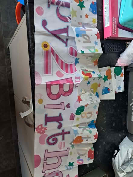 Photo of free Girls '2' birthday decorations (Norcot RG30) #1