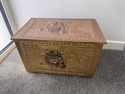 Photo of free Brass box and fireside set (Dublin 18) #2