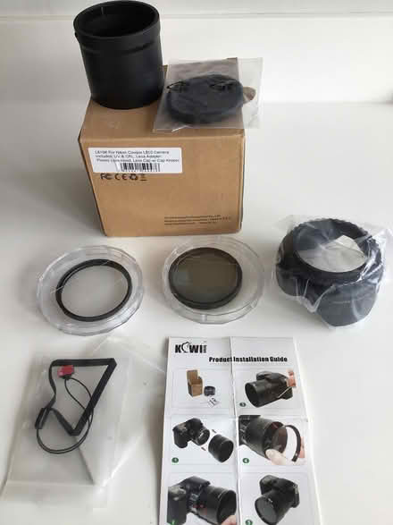 Photo of free Camera hood kit (Hastings TN34) #1