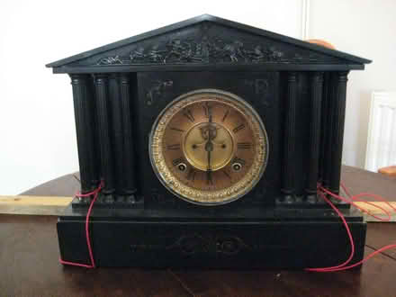 Photo of free Black Slate Clock (Witney OX28) #1