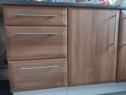 Photo of free 15 stainless steel door handles (Gorse Hill M32) #2