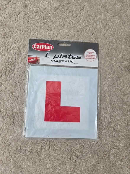 Photo of free L plates (Formby L37) #1