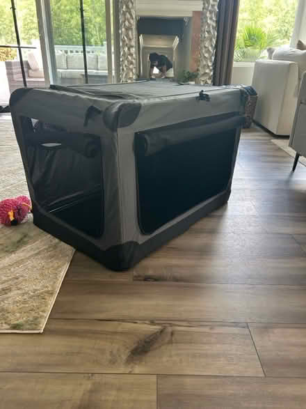 Photo of free Soft Dog Crate (White plains) #3