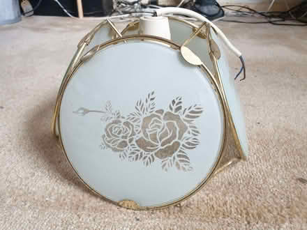 Photo of free Light Fitting with 4 glass plates (Trowbridge BA14) #1
