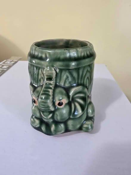 Photo of free ceramic elephant tiki-style mug (South Ozone Park) #1