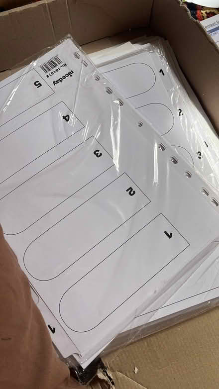 Photo of free File dividers (Boscombe BH1) #2