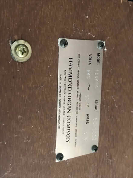 Photo of free Electric Hammond organ (Horsford NR10) #4