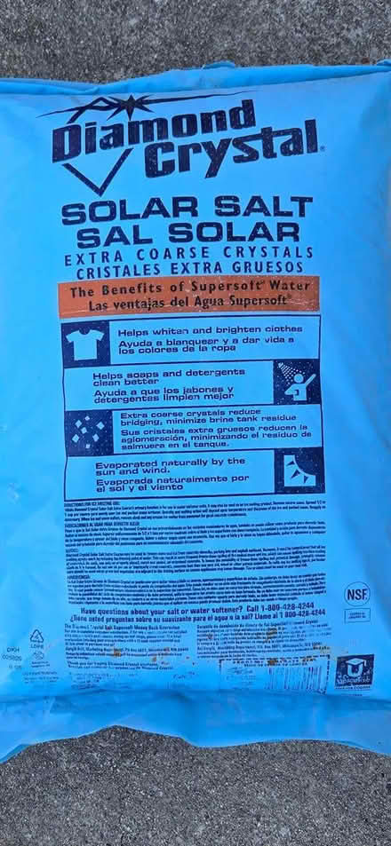 Photo of free water softener salt (San Jose) #1