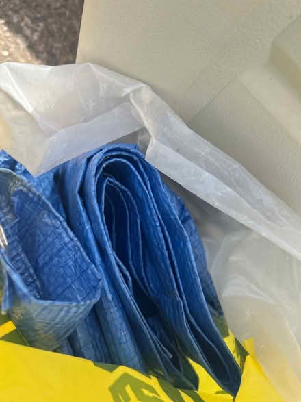 Photo of free 2x 1 m pieces tarpaulin (Rushwick WR2) #1