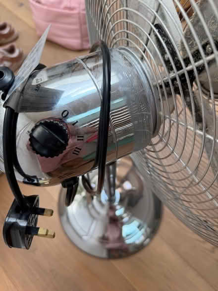 Photo of free Chrome floor fan (Elmsted TN25) #2