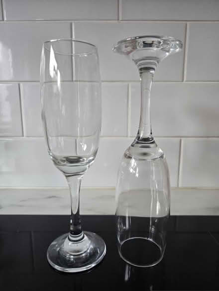 Photo of free 3 x champagne/ prosecco glasses (Rathcoole, Co. Dublin) #1