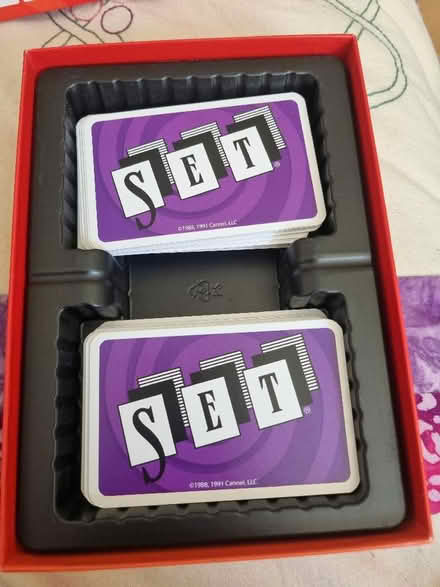 Photo of free "Set" visual perception family game. (Alperton HA0) #3