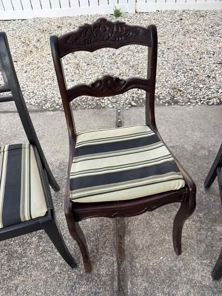 Photo of free Vintage wooden chairs (North wildwood NJ) #2