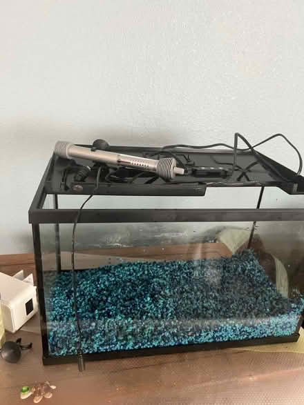 Photo of free 10 gallon Aquarium and accessories (Central Fremont) #1