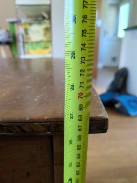 Photo of free Wooden table (Vale LA1) #3