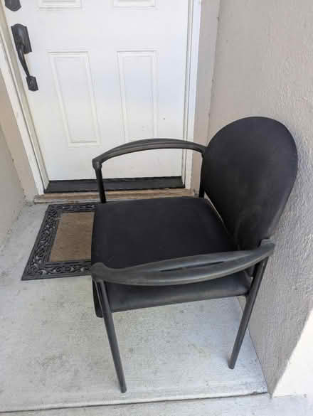 Photo of free Two Black Chairs (Campbell) #1