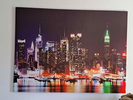 Photo of free Large City framed canvas (Crofton Park, Brockley) #1