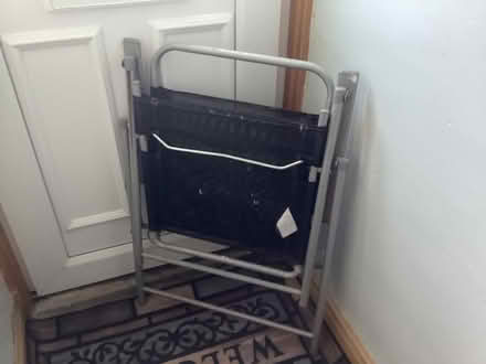 Photo of free 4 folding garden chairs (IP32 Fornham Road area) #2