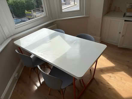 Photo of free Modern white table 150x78cm (Clapham SW4) #2