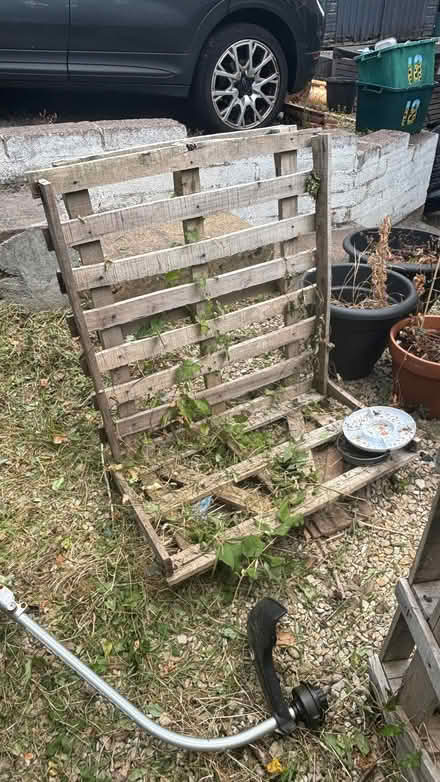 Photo of free 3 wooden pallets (Camden BA1) #1