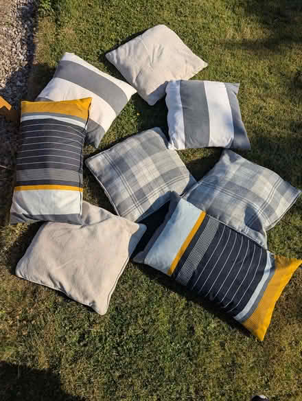 Photo of free Foot stool and assorted cushions (Aughnadarragh BT24) #3